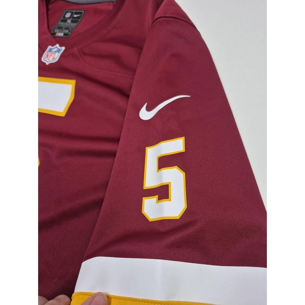 Washington Commanders Football Jersey Mens XL Red NFL Nike Jayden Daniels 5